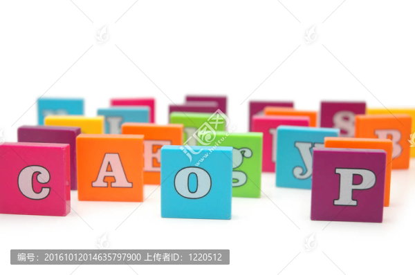白色字母