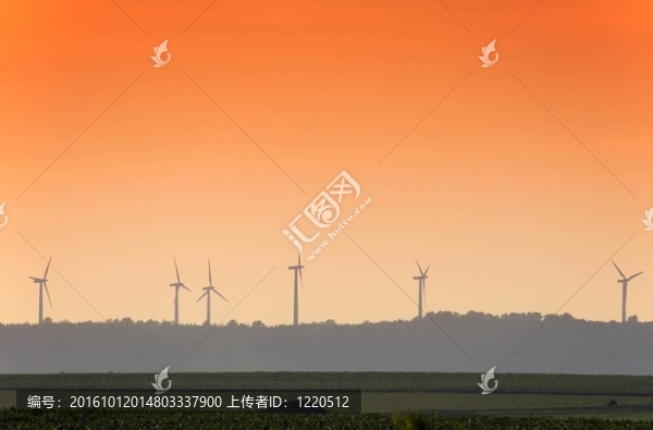 森塞特的風力渦輪機