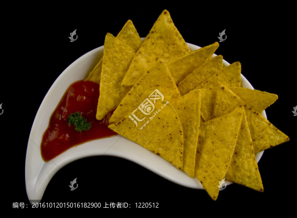 美味的玉米片