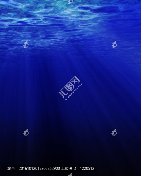 陽光穿過水