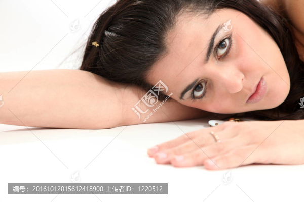 美麗的Young,Woman
