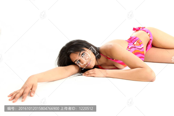 美麗的Young,Woman