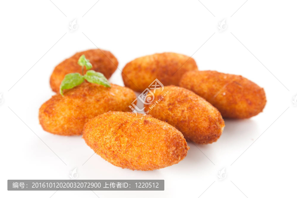 火腿和奶酪丸子