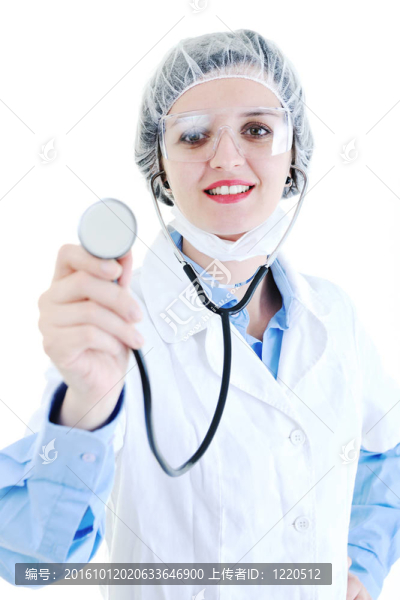 隔離成年女護士