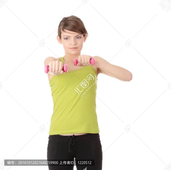 少女鍛煉
