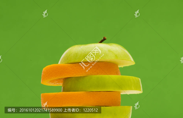 蘋果片和蘋果片