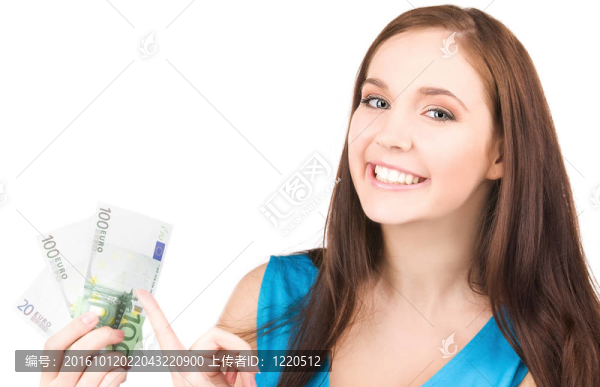 可愛的少女與金錢