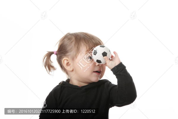 一個2歲的女孩的肖像