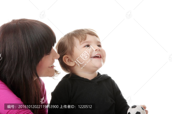 一個2歲的女孩的肖像
