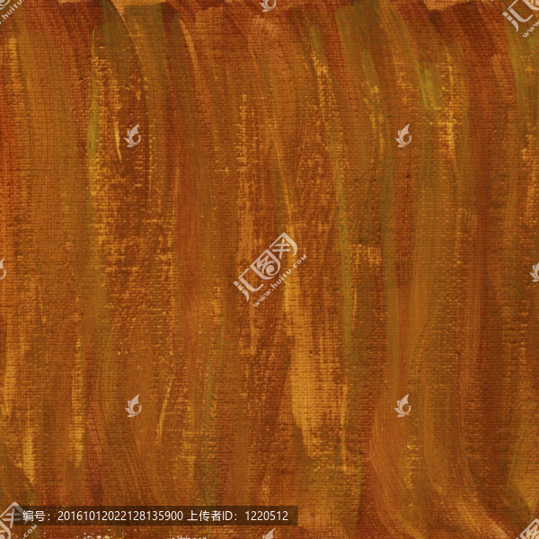 紅色和棕色水彩抽象與畫布紋理