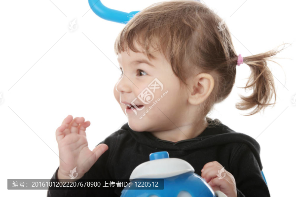 一個2歲的女孩的肖像