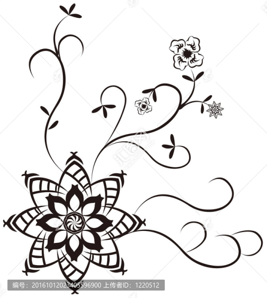 花型圖案