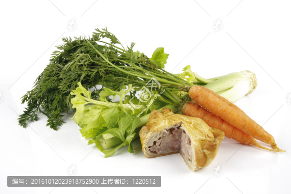 胡蘿卜芹菜豬肉餡餅
