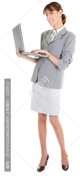 女人和筆記本