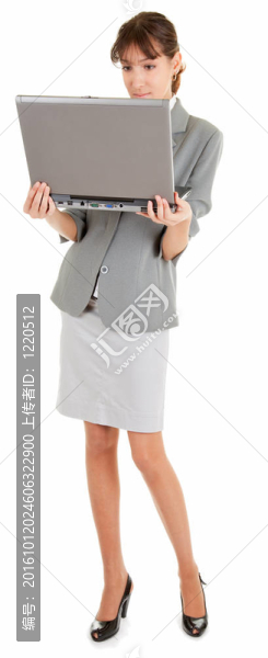 女人和筆記本