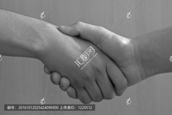 黑白手拉手