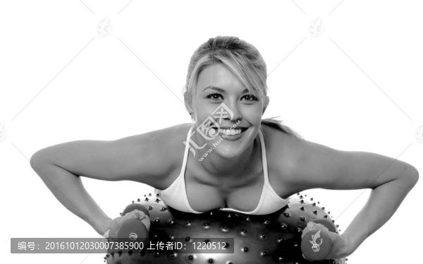 健康和健身女孩