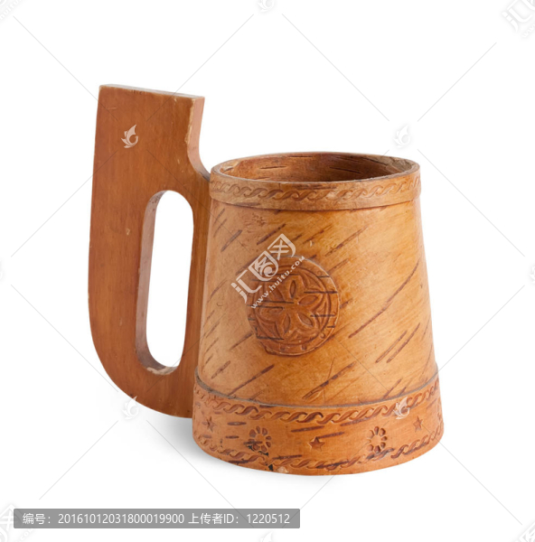 老的啤酒杯