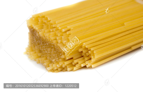 美味的意大利面隔離