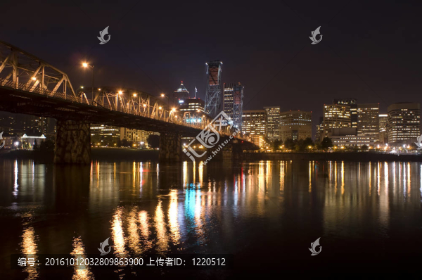 波特蘭；俄勒岡全景