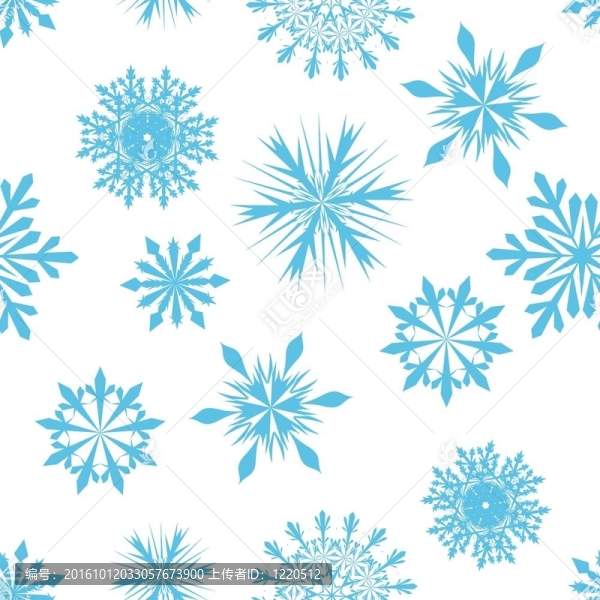 無縫的雪花背景