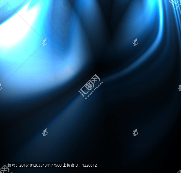 藍(lán)色的窗簾
