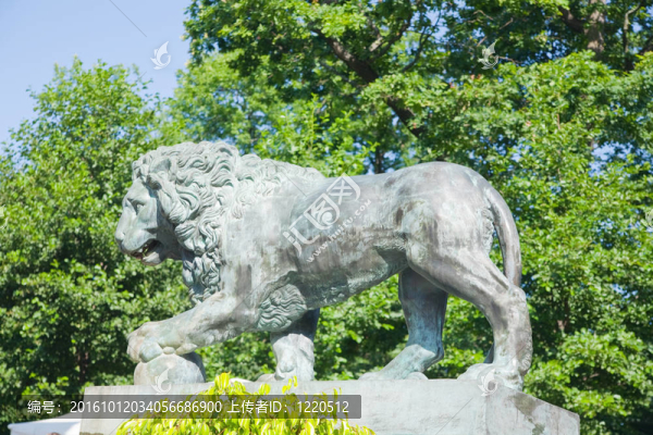 Peterhof園林雕塑