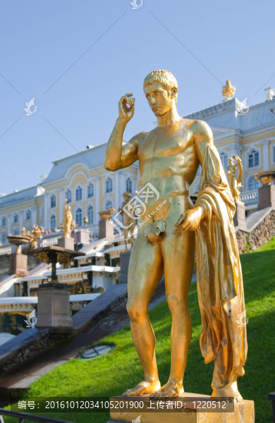 Peterhof金地花園雕塑