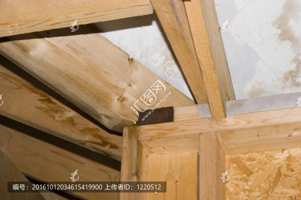 木結構建筑的一部分