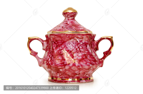 中國(guó)罐白色隔離