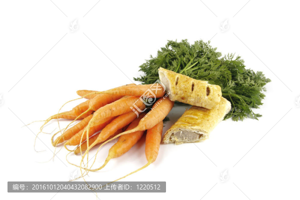 胡蘿卜香腸卷