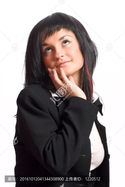 年輕的女商人