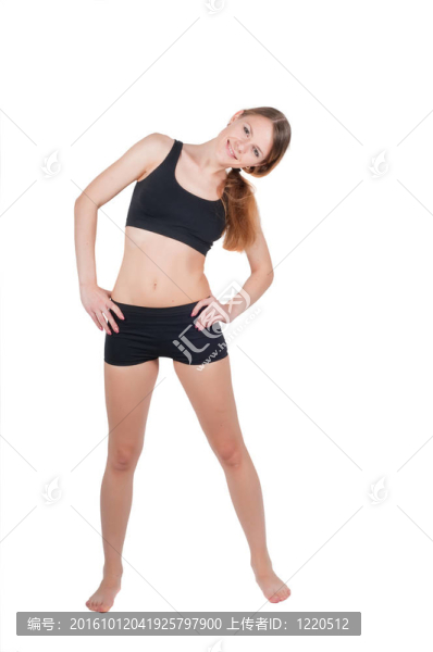健身的女人