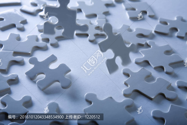 具有戲劇性光線的拼圖片