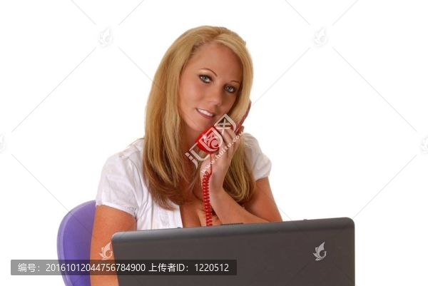年輕的女商人