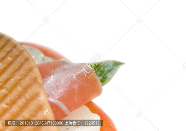 帕尼尼卡普雷塞火腿