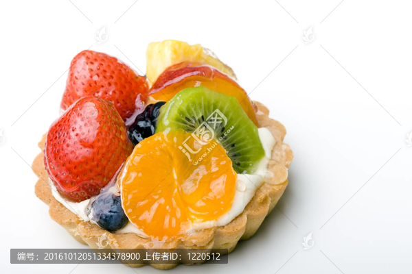 Strawberry；獼猴桃；Tangerine夜店；菠蘿美味甜點(diǎn)水果餡餅酥皮奶油層