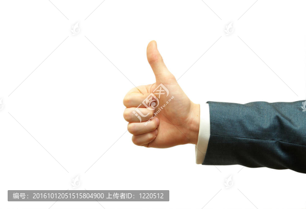 成功的手