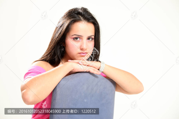 美麗的Young,Woman