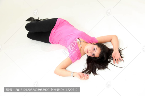 美麗的Young,Woman