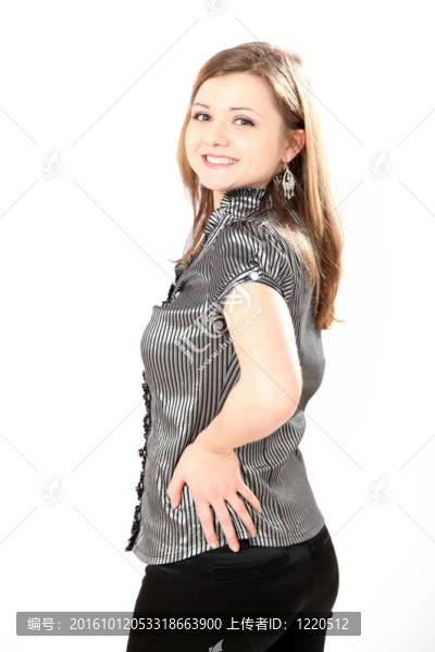 美麗的Young,Woman