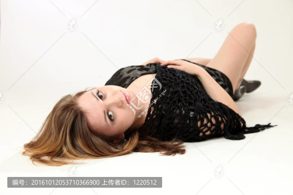 美麗的Young,Woman