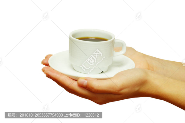 杯在手