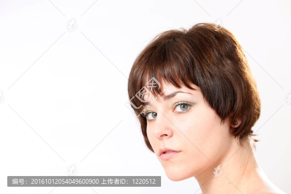 美麗的Young,Woman