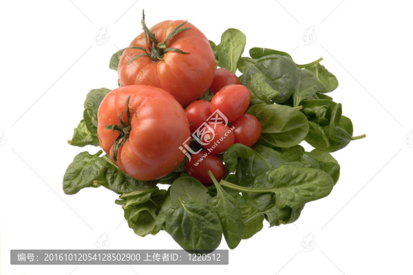 菠菜和西紅柿