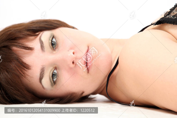 美麗的Young,Woman