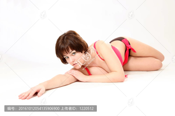 美麗的Young,Woman