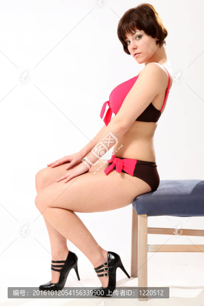 美麗的Young,Woman