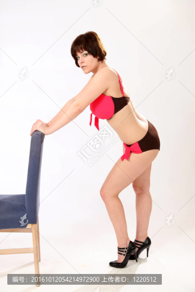 美麗的Young,Woman