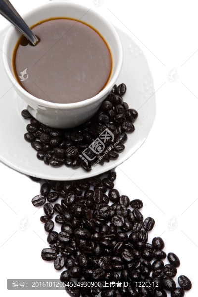 一杯濃咖啡